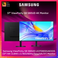 Samsung 37" ViewFinity S8 S80UD (4K (3,840 x 2,160)/60Hz/5ms/VA/3Y) Monitor - LS37D802UAEXXS