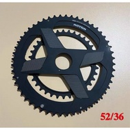 New ROTOR ALDHU 46-30T 48-32T 50-34T 52-36T 53-39T Round Direct Mount DM Chainring 30MM axle shaft o