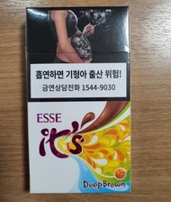 ESSE IT'S DEEP BROWN isi 10 (1,2jt) CHOCOLATE CARAMEL ROKOK SLOP KOREA