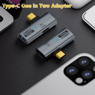 [amazingps] USB Type-C 10Gbps OTG 2in1 Adapter With 100W PD Charging Compatible For Steam Deck Switch Chromecast For Google TV Macbook [SG]