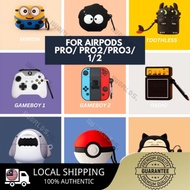 Airpod Pro & pro 2 Cartoon Case | Airpod pro 2 Cartoon Casing | pro 2nd generation Cartoon Cover