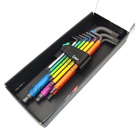 มีดไขควงหกเหลี่ยมทรงหัวเข็มกลัดสีสันสดใส Wera Metric น้ำหนักเบา ทนทานต่อการใช้งานที่ซ้ำซ้อน อุปกรณ์ง