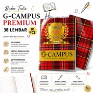(10PCS) PREMIUM G-CAMPUS NOTEBOOK/ G-CAMPUS NOTEBOOK 38-SHEET NOTEBOOK/ SIZE NOTEBOOK KWARTO SHORT