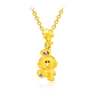 CHOW TAI FOOK LINE FRIENDS Collection 999 Pure Gold Charm - Sally R32789