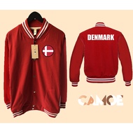Premium Varsity Jacket CAMOE Denmark Flag Denmark Flag