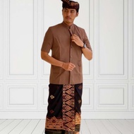 BARANG TERLARIS !!! Set pakaian adat Bali Pria by request PACKING AMAN