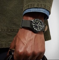 Timex Navi Harbor 38mm Stonewashed Leather Strap Watch @ UNDONE MWC CWC Nigel Cabourn LVC  US Army