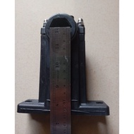 Axle stand Wheel axle bracket without gearbox including rubber
