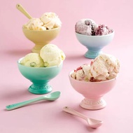 Le Creuset Le Creuset Creuset Porcelain Tall Bowl Dessert Bowl Ice Cream Bowl Multicolor