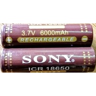 SONY 18650 ICR BATTERY RECHARGEABLE