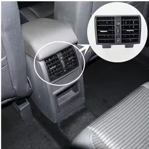 1PC For VW Touran Caddy 2004-2015 1TD819203 Car Air Conditioning Rear Air Vent Caddy Conditioning A/