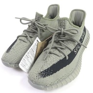 全新未使用adidas YEEZY BOOST 350 V2 Primeknit 低筒運動鞋 (HQ2059)，炭灰色，男款 27.5 碼，原廠鞋盒