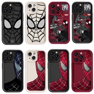 Cool Marvel Spider-Man Mask Eyes Full Phone Case For Infinix GT 20 10 Pro Smart 8 9 Note 40 30 Hot 4