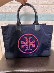 Tory Burch Ella Beaded Logo Tote