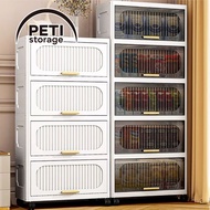 32-70cm Durabox Cabinet Drawer Flip Top Storage Plastic Wardrobe for Toys Clothes Home Organizer