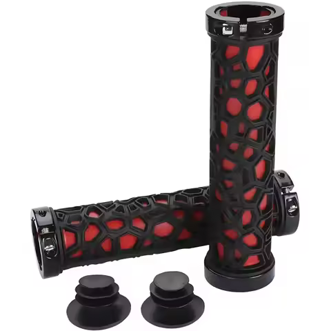New Dual Lock-on Bike Grips Bike Handlebar Grips Bike Accessories for Mountain Bicycle Handlebars MT