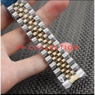 FF COLLECTION ROLEX 01 20 mm stainless steel chain strap Rolex datejust date just men's watch