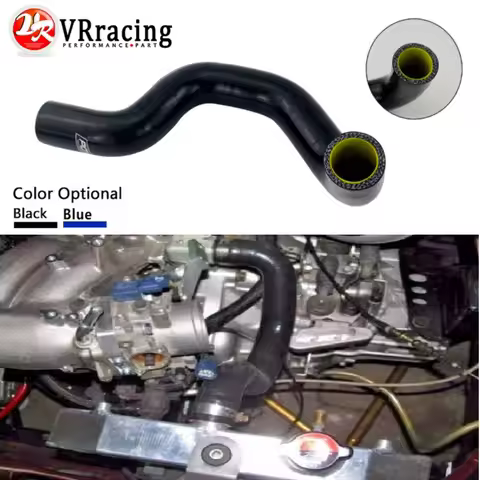 VR - Silicone Radiator Hose Kit For K20 K24 Swap EG EK CRX EF SOL Integral Civic Black & Yellow VR-L