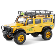 FMS FCX24M RC รถบดพื้นแบบควบคุมระยะไกล 4WD ไฟฟ้า 1/24 สำหรับเล่นกลางแจ้ง รถโมเดลเลียนแบบ Land Rover