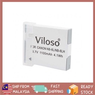 🔥READY STOCK🔥Proocam Viloso NB-6L Battery for Canon Digital IXUS, PowerShot D10, S90