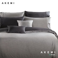 AKEMI Tencel Charcoal Concord Quilt Cover Set 930TC