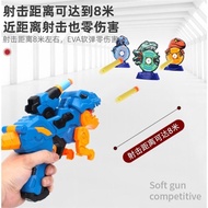 The gun can fire air powered soft bullet, children's toy, boy's gun, sound, light, electric,