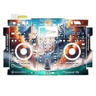 [ Express ] DJ Desk Sticker Skin (HL123) (XDJ RR / RX / RX2 / RX3 / XZ , DDJ - SB / RB /200/400)
