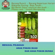 JT102 Timun Kecil Biji Benih Sayur Buah(20 Seeds)/CUCUMBER SMALL THUNBELINA TIMUN KECIL CROP POWER Vegetable Fruit Seed/