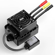 Hosim 80A Brushless ESC Parts for Hosim X17/X25/X27 Models 1/8 Scale Hobby RC Truck (Parts No.X25-DT