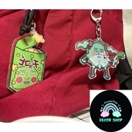 Mob Psycho Anime Keychain Women Ekubo Miku Acrylic Key Chain Funny Man Keyring Bag Pendant Easy
