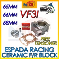 Espada Racing Ceramic Block Set Forged VF3I SYM 185 65mm/66mm/68mm