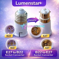 Fitting Converter B22 to E27 Fitting Over b22 to e27 Convert Lamp Connection B22 to E27