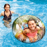 Ombak9 Intex Transparent Tube 97-cm / 38-Inches Inflatable Swim Ring Children Age 9+ Pool Float Floa