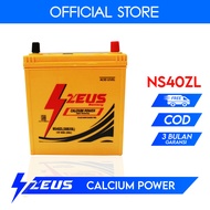 Aki Mobil Agya, Calya, Ayla, Sigra NS40ZL (36B20L) Zeus Battery Calcium Power Aki Kering