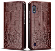 For Samsung Galaxy A10 Case 2019 Crocodile texture leather Coque for Samsung A10 A 10 SM-A105F A105