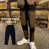 [BACON MADE] Customized Plain Stretch 9-Point Suit Pants Super 9-Point Korean Unisex