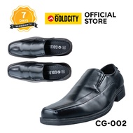 รองเท้าคัชชู แบบสวม หนังPVC  SIZE 40-45 ส่งตรงจากโรงงานแท้100% GOLDCITY รุ่น CG002