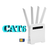 Wireless CPE 12 SIM Card Portable WiFi 4G Router Cat 6