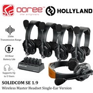 HOLLYLAND SOLIDCOM SE 1.9G WIRELESS INTERCOM HEADSET – FULL DUPLEX, NO HUB, LONG RANGE, 2S/3S/4S/6S/