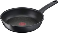 T-fal “IH Hard Titanium Unlimited Frying Pan” 26cm，適用於電磁爐和燃氣爐，不含PFOA和其他有害物質，持久不粘，黑色，G26505