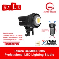 Takara BOMBER 80S Professional LED Lighting Studio Photo 80W Video Light Photo/