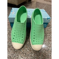 100% Authentic Native Shoes Jefferson Model Size 11/UK 10/EUR 44 Moola Green Color New Products But 