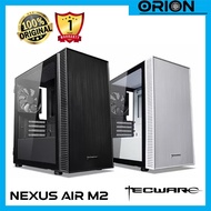 Tecware Nexus Air M2 Micro ATX Window Hinge Tempered Glass Front Mesh Chassis Black and White