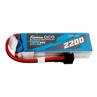 Gens ace 3S Lipo Battery 11.1V 25C 2200mAh Lipo Battery Pack with EC3, Deans and XT60 Adapter for RC