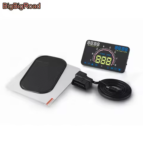 BigBigRoad Car OBD2 HUD Head Up Display Windscreen Projector For Lexus CT200H NX200 GX470 NX300 GS30