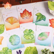 Creative Leaf Sticky Notes Simulation Leaf Notes Student Stationery Small Gifts Fresh Message Sticke