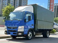 2019 MITSUBISHI CANTER 11呎半 升降尾門 電動升降篷 只跑10萬 原廠保養 堅達  貨車 商用車