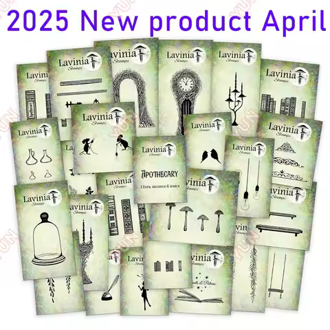 2025 New lavinia Elf Stamps the Dreamatorium Stamp Collection Silicone Stamps DIY Scrapbooking Diary