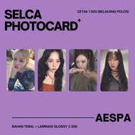 25pcs Selca Photocard AESPA | Karina, Winter, Ningning, Giselle