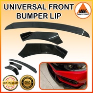 3pcs Universal Car Front Lip Bumper Diffuser Front Lips Body Kits Splitter - Colors Available: Black